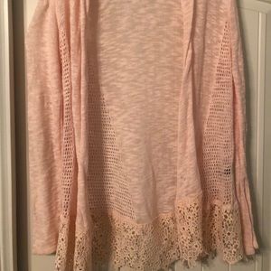 Pink Annie French cardigan